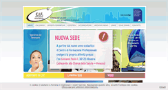 Desktop Screenshot of cif-formazione.it